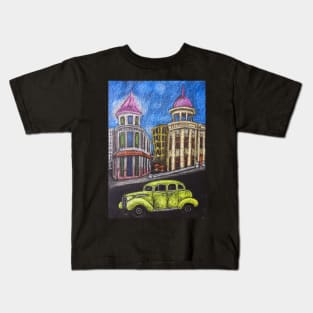 Dimond's in the sky - Chancery Square, Auckland, New Zealand Kids T-Shirt